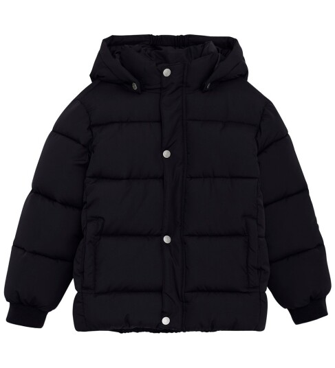 Minymo Quilted Jacket Solid Black 110 Minymo Quilted Jacket Solid Black 110