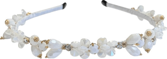 DARK Crystal Hair Band White 1pcs DARK Crystal Hair Band White 1pcs