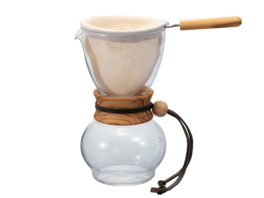 Hario Woodneck - Olive Wood , 480ml