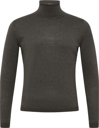 Soft Rebels Srmarla Rollneck Knit Khaki green S