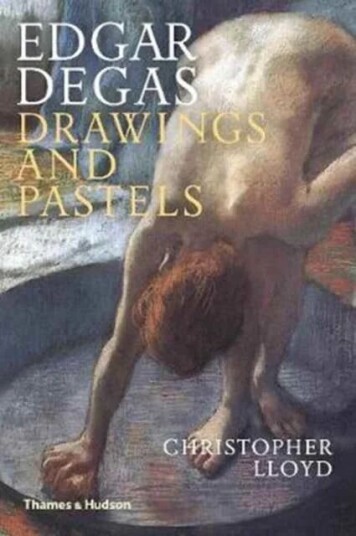 Edgar Degas Av Christopher Lloyd