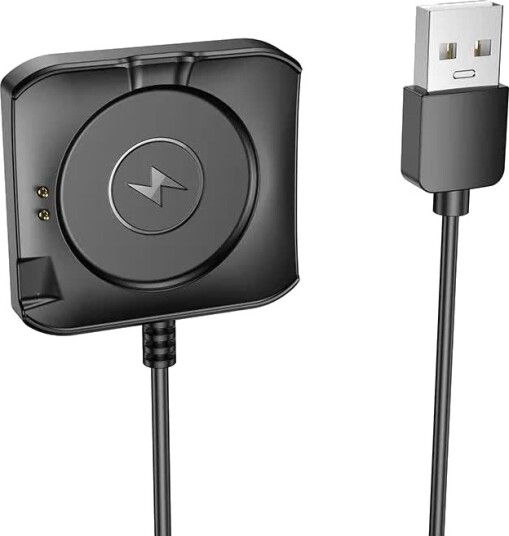 HOCO Y28 Ladekabel til Smartklokke 0,6m Svart