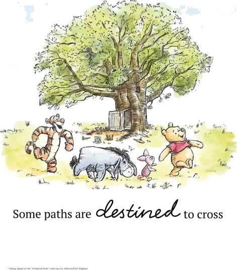 POSTER & FRAME Disney Winnie The Pooh Tree Gathering Print Multi/patterned 50X 70 cm POSTER & FRAME Disney Winnie The Pooh Tree Gathering Print Multi/patterned 50X 70 cm
