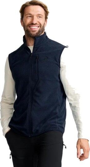 RevolutionRace Hiker Fleece Vest Herre Deep Navy Størrelse:XL Herre > Overdeler > Fleece & midlayers RevolutionRace Hiker Fleece Vest Herre Deep Navy Størrelse:XL Herre > Overdeler > Fleece & midlayers