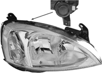 VAN WEZEL 3779962 Frontlykter