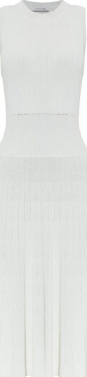 Lacoste Dame Kjoler Hvit L,