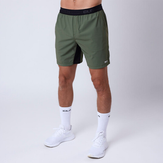 PR Stretch Shorts, Moss Green Grön XX-large