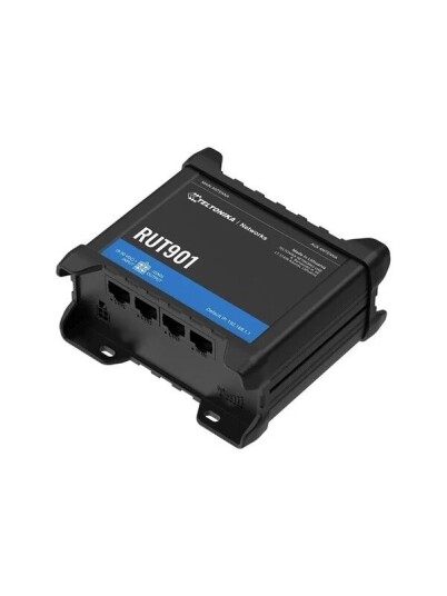 Teltonika RUT901 wireless router Wi Fi LTE DIN rail mountable Wireless router N Standard 802.11n RUT90100B000 Teltonika RUT901 wireless router Wi Fi LTE DIN rail mountable Wireless router N Standard 802.11n RUT90100B000