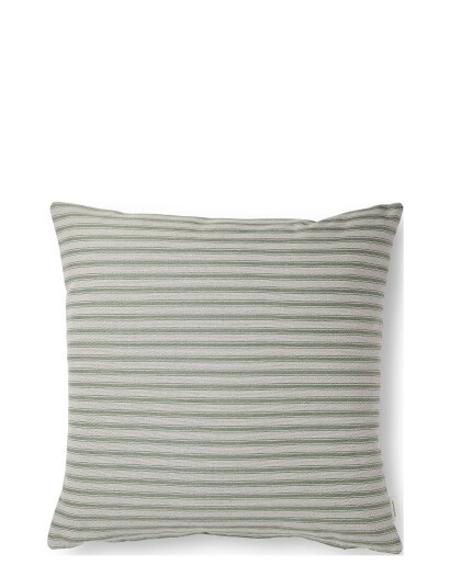 compliments Outdoor Fine Stripe Cushion - Green - 45X45CM