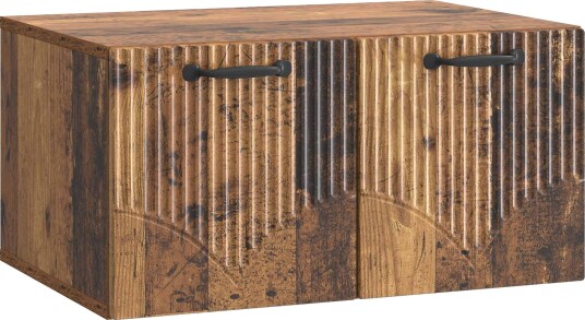 Vegghengt TV skap Gammelt tre 59,5 x 41 x 30 cm Konstruert tre