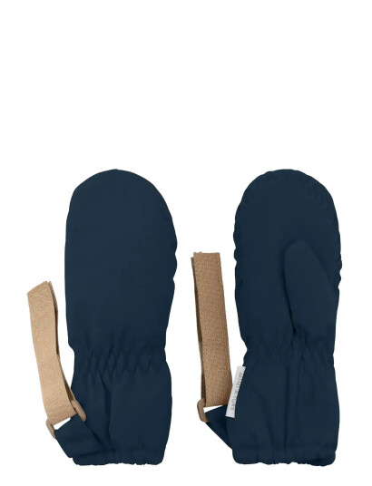 MINI A TURE Matcordt Fleece Lined Mittens - Navy - 0-6M
