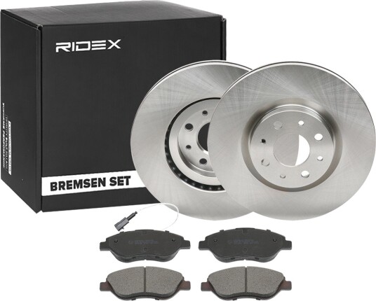 Bremseskiver og -klosser RIDEX 3405B1538