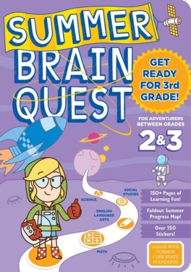 Summer Brain Quest: Between Grades 2 & 3 Av Claire Piddock, Persephone Walker, Edison Yan