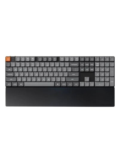 Keychron Silicone Palmrest K5 v2 / K5 Pro / K5 SE / K5 Max series Hndleddssttte Svart Keychron Silicone Palmrest K5 v2 / K5 Pro / K5 SE / K5 Max series Hndleddssttte Svart