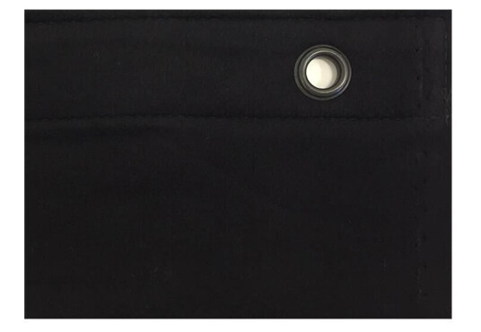 Sceneteppe Molton 3x7m Ferdigsydd Sort, 300g/m2, Maljer I Bredden Sceneteppe Molton 3x7m Ferdigsydd Sort, 300g/m2, Maljer I Bredden
