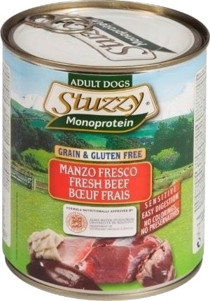 Stuzzy Agras Pet Foods Monoprotein Fresh Storfekjøtt 800 G Stuzzy Agras Pet Foods Monoprotein Fresh Storfekjøtt 800 G