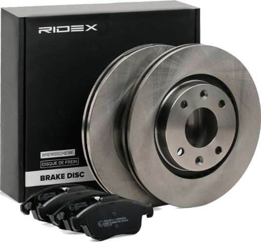 Bremseskiver og klosser RIDEX 3405B1445