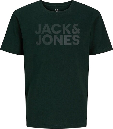 Jack & Jones Junior T shirt jjeCorp Logo Tee SS Crew Neck Blå