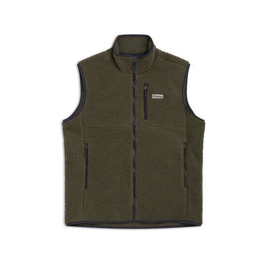 Bergans Lunnan Pile Fleece Vest Men Pine Forest S S