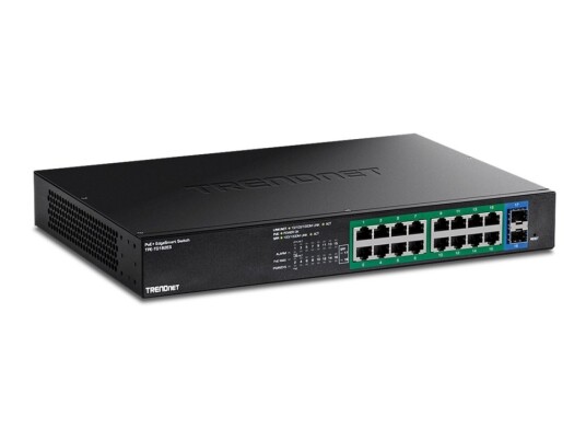 Trendnet Tpe Tg182es Version V1.0R Switch Edgesmart Smart 16 X Gigabit Ethernet + 2 X Gigabit Sfp Rackmonterbar Poe+ 240 W Taa Samsvar Trendnet Tpe Tg182es Version V1.0R Switch Edgesmart Smart 16 X Gigabit Ethernet + 2 X Gigabit Sfp Rackmonterbar Poe+ 240 W Taa Samsvar