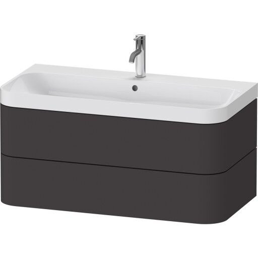 Duravit Happy D.2 møbelpakke 97,5x49 cm grafitt Grå Duravit Happy D.2 møbelpakke 97,5x49 cm grafitt Grå