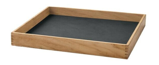 LIND DNA Even teak brett 29,4x29,4 cm nupo antrasitt LIND DNA Even teak brett 29,4x29,4 cm nupo antrasitt