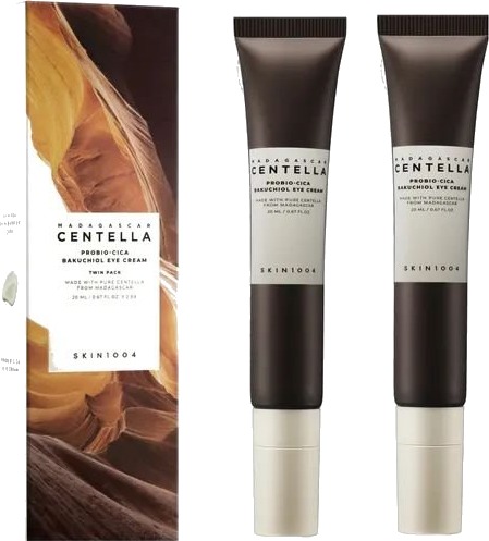 Skin1004 Madagascar Centella Probio-Cica Bakuchiol Eye Cream Twin Pack 20ml x 2