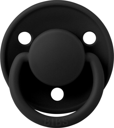 Bibs Silikonsmokk 0-36 mnd De Lux Black