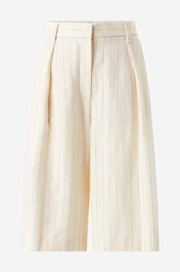 Mango - Bermudashorts Camberra - Hvit