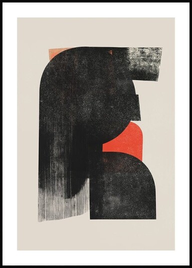 Abstract Shapes Plakat Plakat / 30x40cm