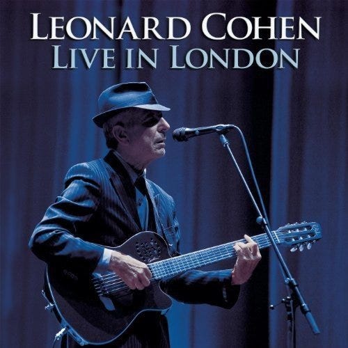 Leonard Cohen Live In London LP/Vinyl Leonard Cohen Live In London LP/Vinyl