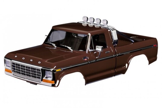 Traxxas 9812 Body TRX-4M Ford F-150 Brown Complete Clipless
