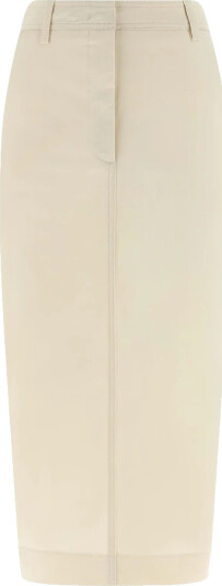 TheLatest Dame Skjørt Beige M, TheLatest Dame Skjørt Beige M,