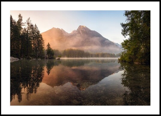 Glowing Mist Poster Plakat / 30x40cm