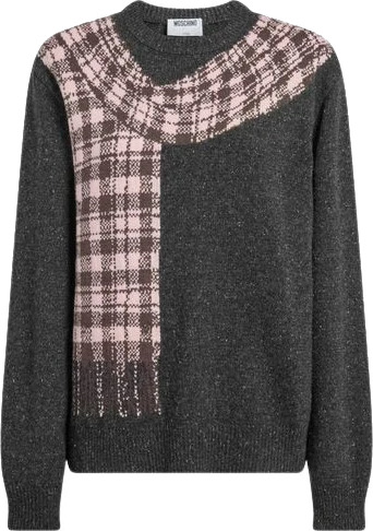 Moschino Dame Strikkevarer Grå XL,