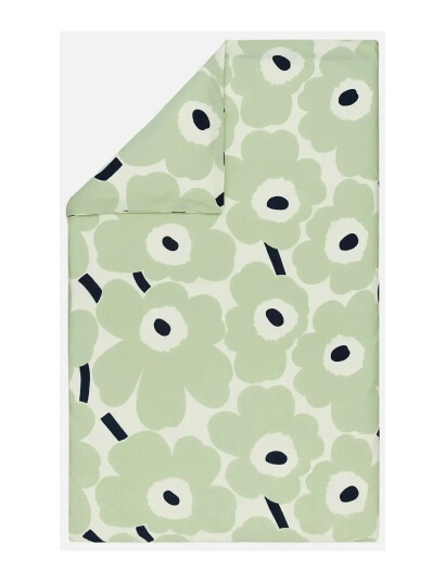 Marimekko Home Unikko Dc 135/140X200 Cm Green 140X 200CM Marimekko Home Unikko Dc 135/140X200 Cm Green 140X 200CM