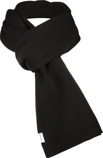 Lindbergh Knit Scarf - Black - ONE SIZE