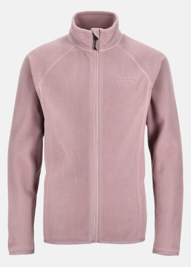 Swedemount Geilo Fleece Fullzip Ii Jr Pale Mauve 100 Fleecetrøyer