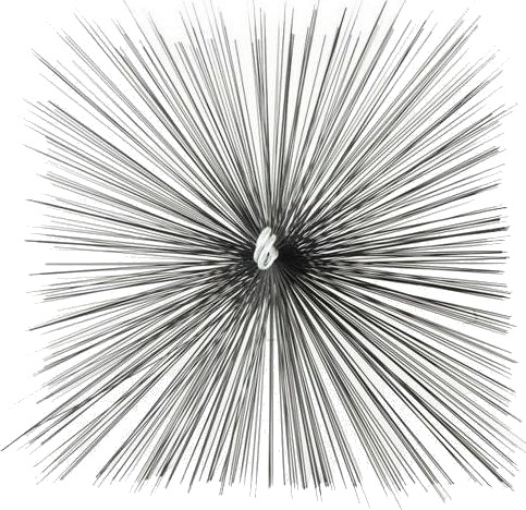 Rensebørste Skorstensrenser 200X200
