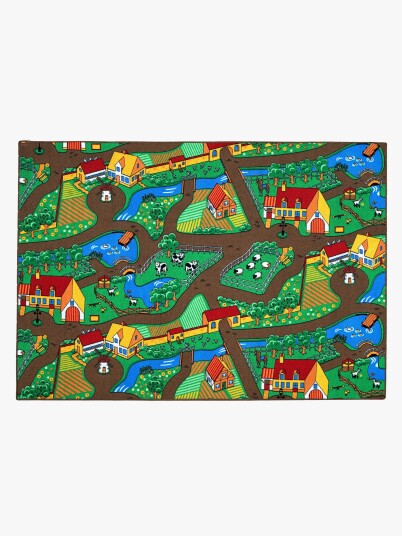 Rebel Roads Leketeppe Farm Life 140x200cm Rebel Roads Leketeppe Farm Life 140x200cm