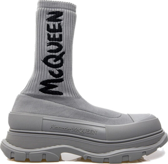 Alexander McQueen Herre Sko Grå 41 EU,