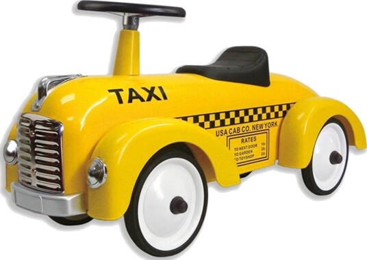 Magni Klassisk Amerikansk Taxi Gåbil - 12+ Mnd - Gul