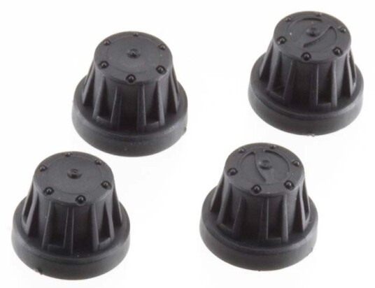 Axial 8079 Hub Cover Set Black 4