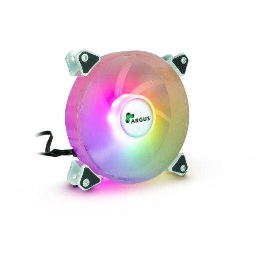 Inter-Tech Argus RS-061 RGB 120mm Kabinettvifte med LED-belysning Inter-Tech Argus RS-061 RGB 120mm Kabinettvifte med LED-belysning