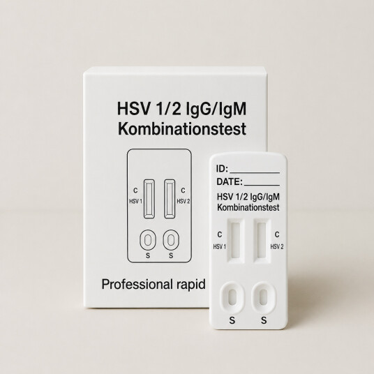 Quicktest Sverige Herpes HSV 1&2 IgG/IgM Självtest 1 pack   Professionellt bruk