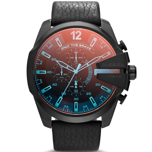 Diesel Mega Chief DZ4323 - Herre - 51 mm - Analog - Kvarts urverk - Mineralglas Diesel Mega Chief DZ4323 - Herre - 51 mm - Analog - Kvarts urverk - Mineralglas