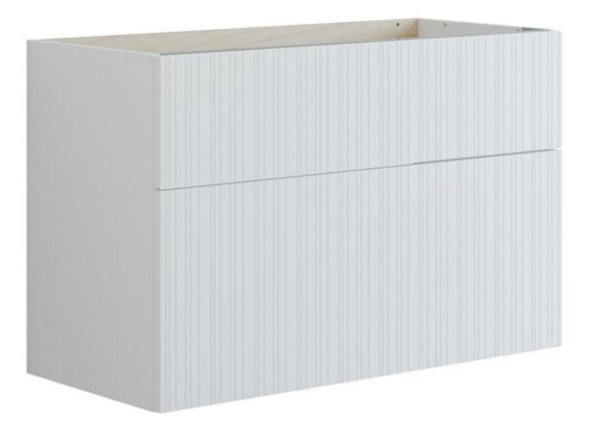 Dansani Inzo Urban Riflet Servantskap 2 Skuff B60 120xh64xd44cm Hvit Matt / 100cm