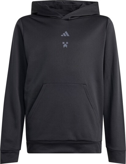 Adidas Performance Hettegenser Minecraft Svart m. Trykk Adidas Performance 12 år 152 Hettegenser