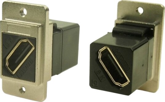Cliff Cp30788m3 Hdmi Adapter Tilkobling/Innbygging Nikkel Svart 1 Stk