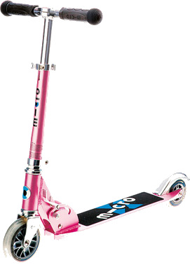 Micro Light LED Scooter Sparkesykkel Pink STD Micro Light LED Scooter Sparkesykkel Pink STD